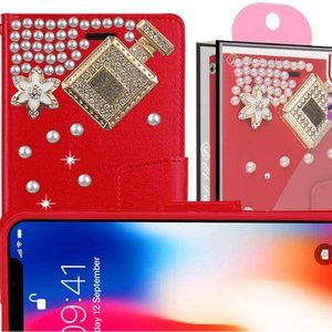 El Lumiere Wallet Case for iPhone XR - Red
